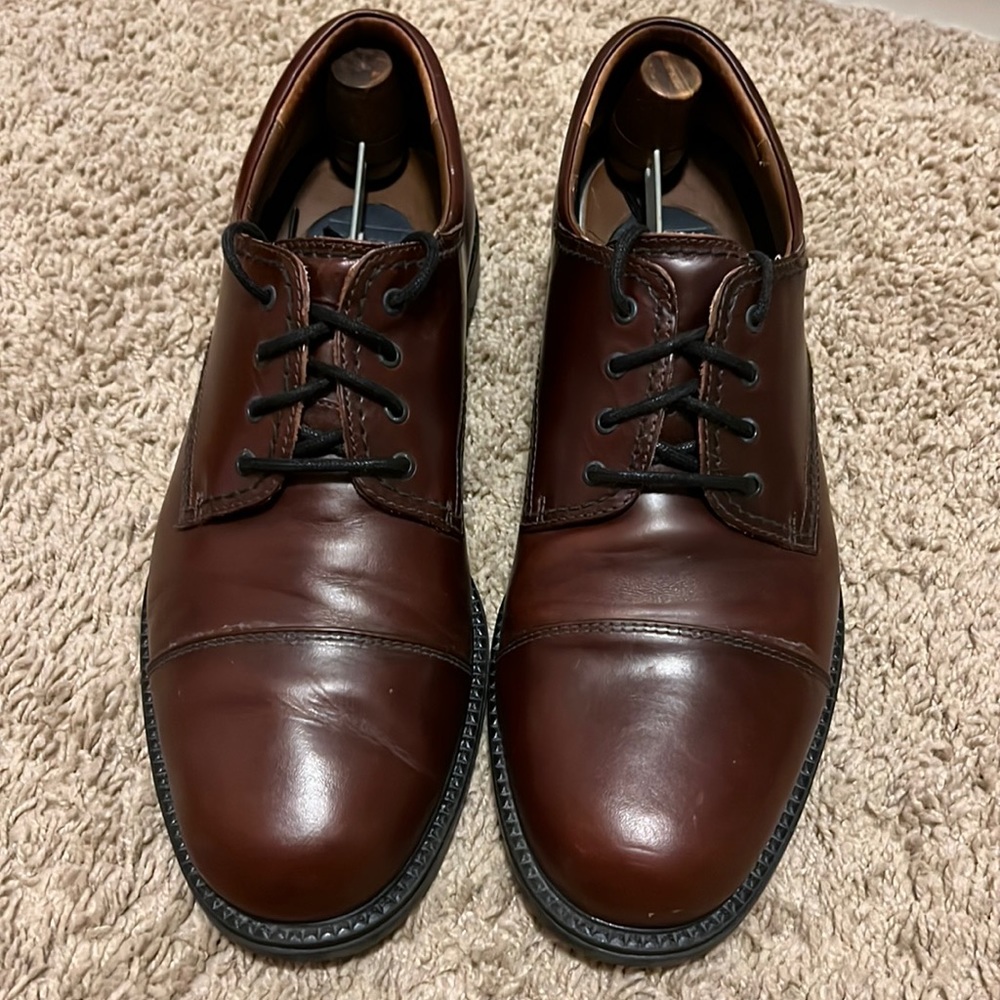 Dockers Gordan 90-2219 Cordovan Cap Toe Lace-Up Oxford Men’s Shoes Size 11M